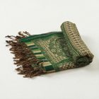 Großer Schal grün 215x105 großes Tuch für Damen und Herren