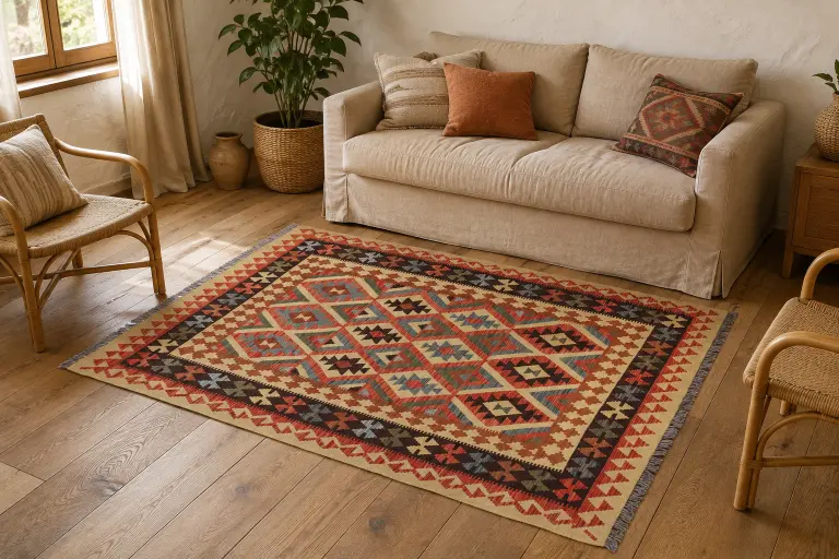 Dünner Indoor Teppich