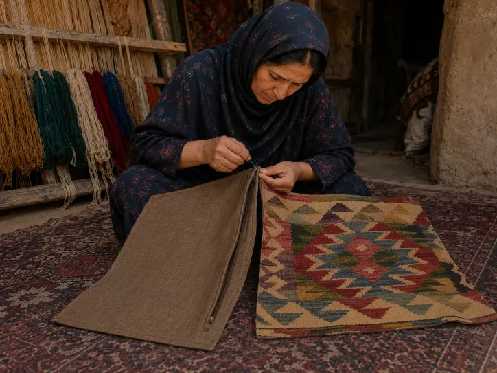 Authentische Kelim Kissenbezüge aus Pakistan
