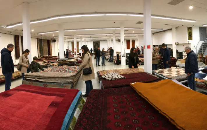 Teppich-Ausverkauf im Lager von CarpetDepo